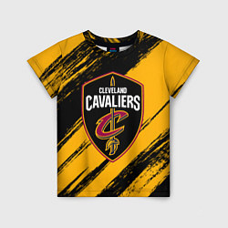 Футболка детская Cleveland Cavaliers NBA, цвет: 3D-принт