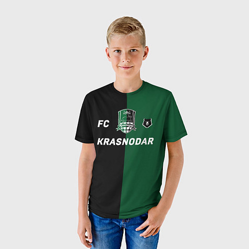 Детская футболка Krasnodar football / 3D-принт – фото 3