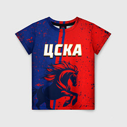 Футболка детская ФК ЦСКА 1911, цвет: 3D-принт