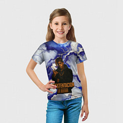 Футболка детская XXXTentacion gangster, цвет: 3D-принт — фото 2