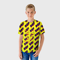 Футболка детская Doom off, цвет: 3D-принт — фото 2