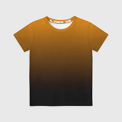Футболка детская Orange gradient, цвет: 3D-принт