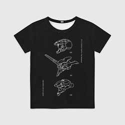 Футболка детская Евангелион Eva, цвет: 3D-принт