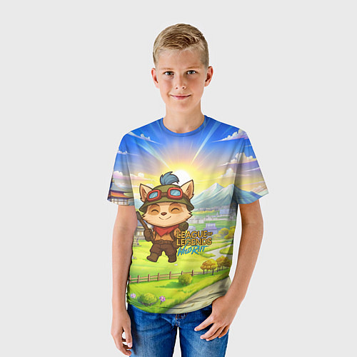 Детская футболка League of legends Тимо / 3D-принт – фото 3