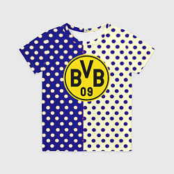 Футболка детская Borussia точки текстура, цвет: 3D-принт