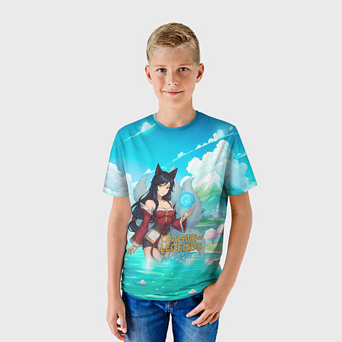 Детская футболка Ahri League of Legends / 3D-принт – фото 3