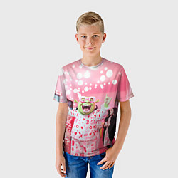 Футболка детская Шрек пижамная вечеринка, цвет: 3D-принт — фото 2