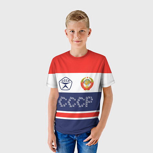 Детская футболка Символика и знаки СССР / 3D-принт – фото 3