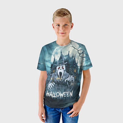 Детская футболка Дух у замка / 3D-принт – фото 3