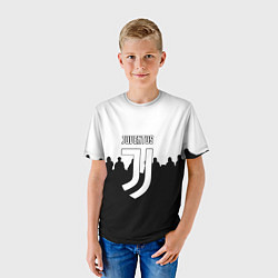 Футболка детская Ювентус команды, цвет: 3D-принт — фото 2