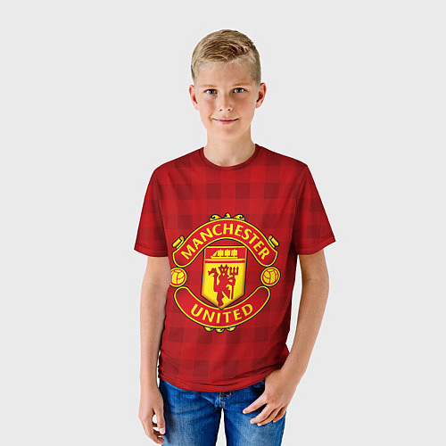Детская футболка Manchester United / 3D-принт – фото 3