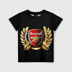Футболка детская Arsenal, цвет: 3D-принт