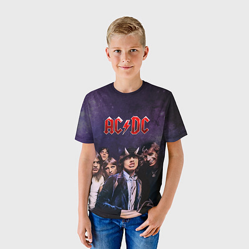 Детская футболка AC/DC / 3D-принт – фото 3