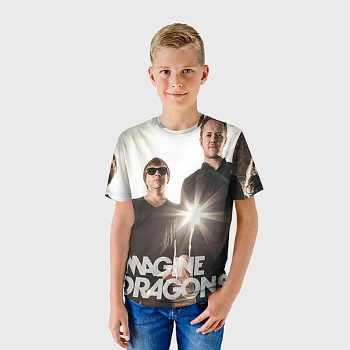 Детская футболка Imagine Dragons / 3D-принт – фото 3