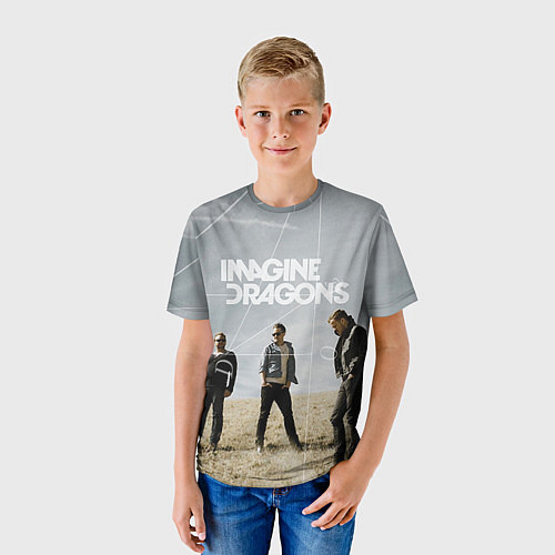 Детская футболка Imagine Dragons: Boys / 3D-принт – фото 3