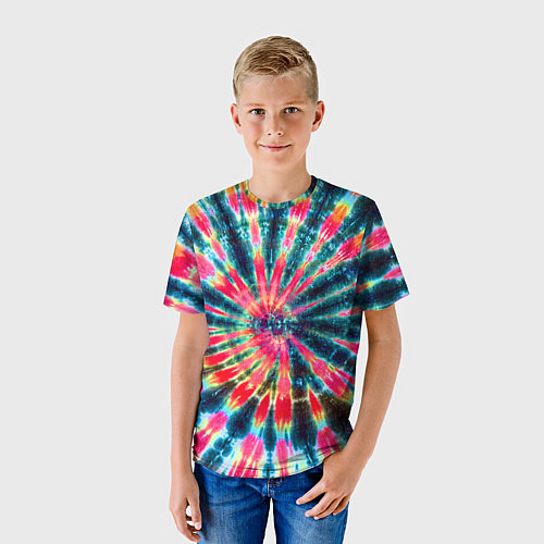 Детская футболка Tie dye / 3D-принт – фото 3