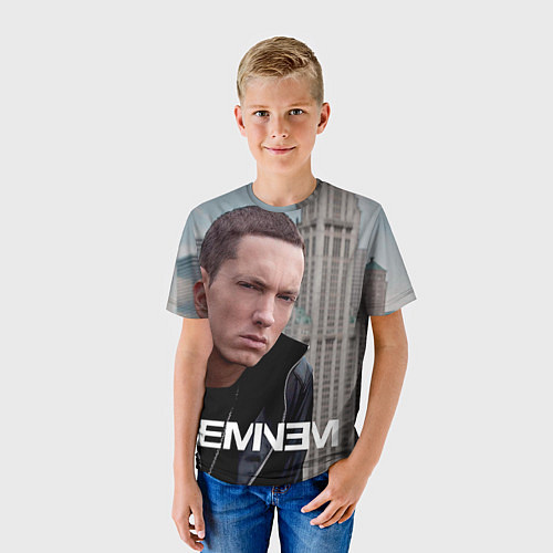 Детская футболка Eminem: It's Rap / 3D-принт – фото 3