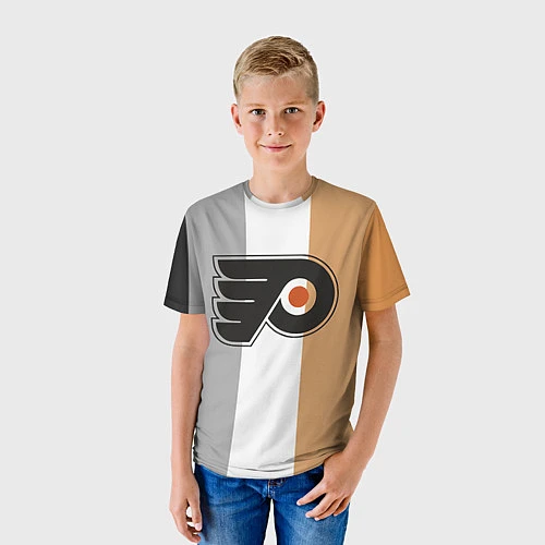 Детская футболка Philadelphia Flyers / 3D-принт – фото 3