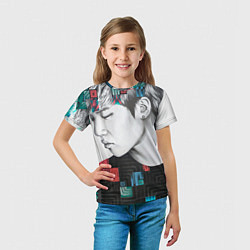 Футболка детская Big Bang Geometry, цвет: 3D-принт — фото 2