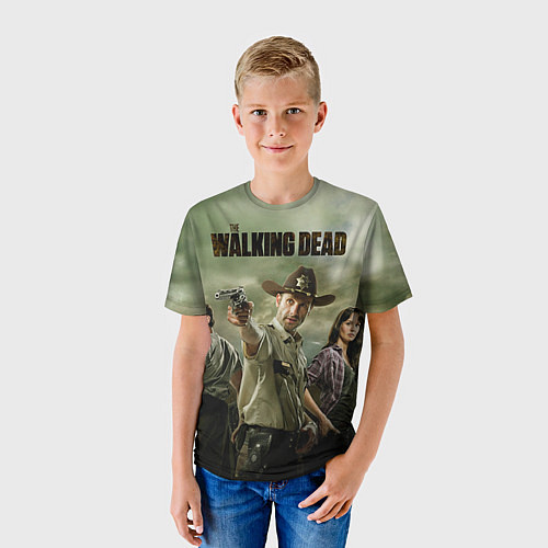 Детская футболка The Walking Sheriff / 3D-принт – фото 3