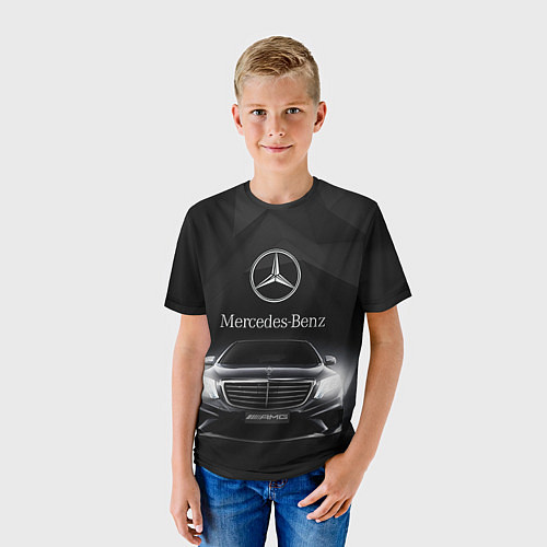 Детская футболка Mercedes / 3D-принт – фото 3