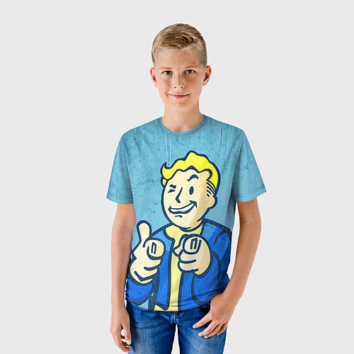 Детская футболка Fallout: It's okey / 3D-принт – фото 3