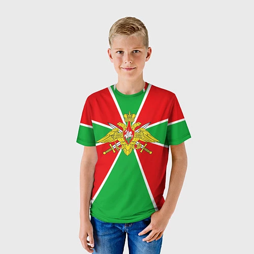 Детская футболка Флаг ПВ / 3D-принт – фото 3