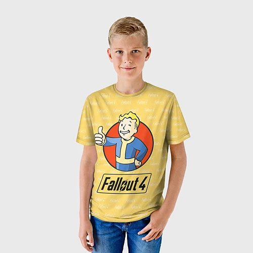 Детская футболка Fallout 4: Pip-Boy / 3D-принт – фото 3