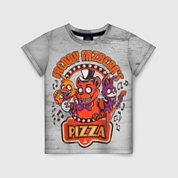 Футболка детская Freddy Pizza, цвет: 3D-принт