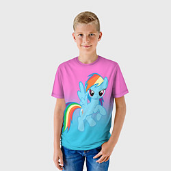 Футболка детская My Little Pony, цвет: 3D-принт — фото 2