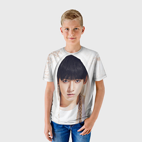 Детская футболка Jeon Jung Kook / 3D-принт – фото 3