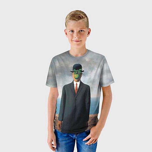 Детская футболка Сын человеческий / 3D-принт – фото 3