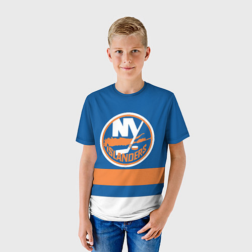 Детская футболка New York Islanders / 3D-принт – фото 3