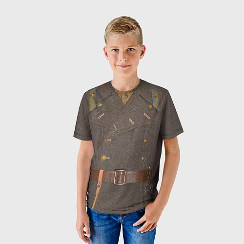Детская футболка Шинель / 3D-принт – фото 3