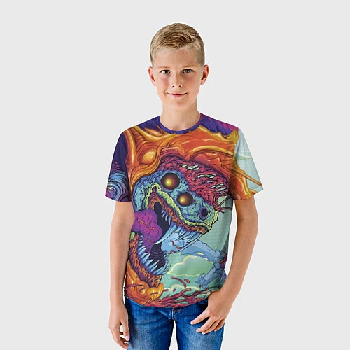 Детская футболка CS:GO Hyper Beast / 3D-принт – фото 3