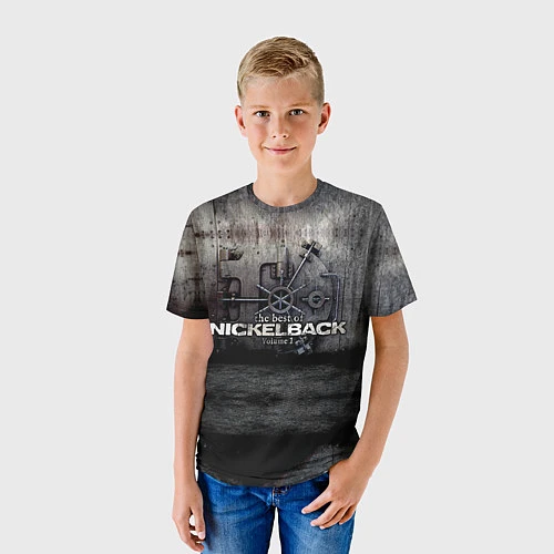 Детская футболка Nickelback Repository / 3D-принт – фото 3