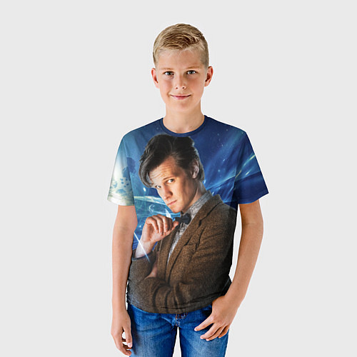 Детская футболка 11th Doctor Who / 3D-принт – фото 3