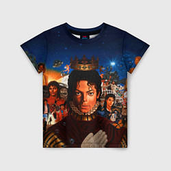 Футболка детская Michael Jackson: Pop King, цвет: 3D-принт