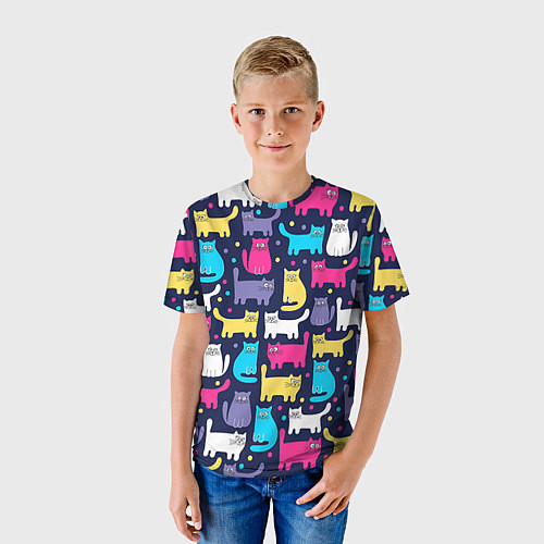 Детская футболка Котятки / 3D-принт – фото 3