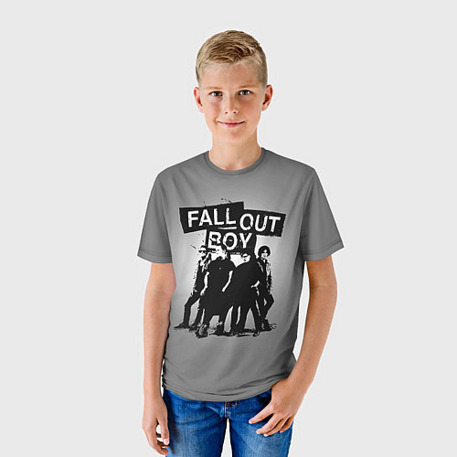 Детская футболка Fall out boy / 3D-принт – фото 3