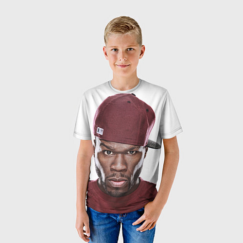 Детская футболка 50 cent / 3D-принт – фото 3