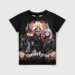 Футболка детская Motorhead Band, цвет: 3D-принт