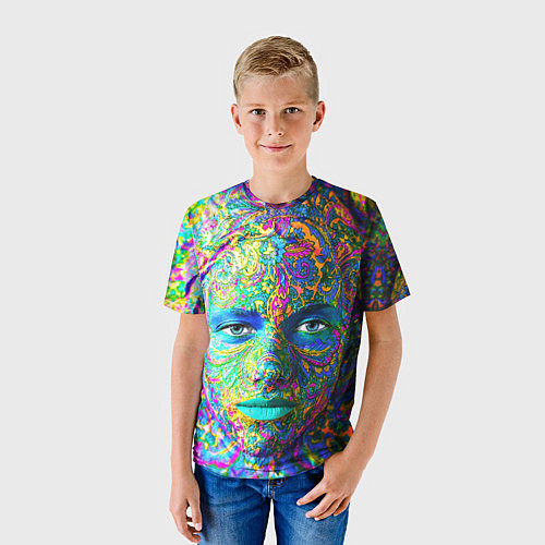 Детская футболка Боди-арт / 3D-принт – фото 3
