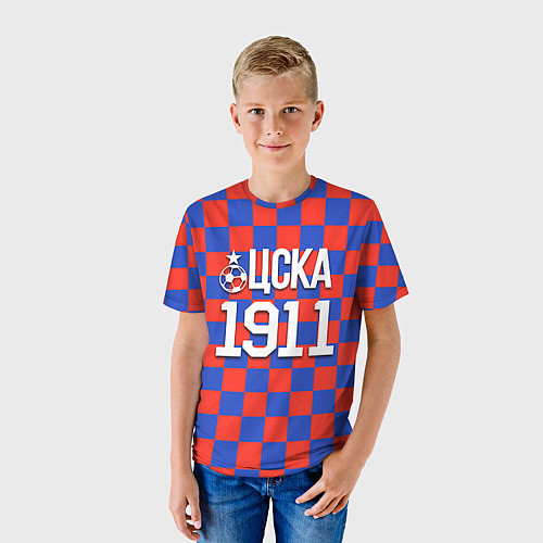 Детская футболка ЦСКА 1911 / 3D-принт – фото 3