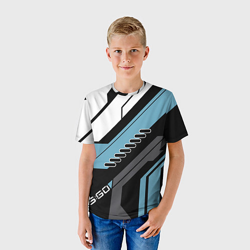 Детская футболка CS:GO Vulcan Style / 3D-принт – фото 3