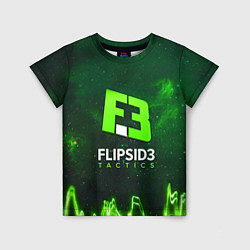 Футболка детская Flipsid3 Tactics, цвет: 3D-принт