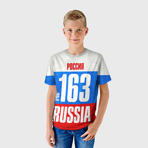 Детская футболка Russia: from 163 / 3D-принт – фото 3