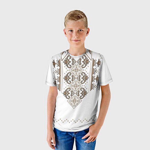 Детская футболка Вышивка 30 / 3D-принт – фото 3