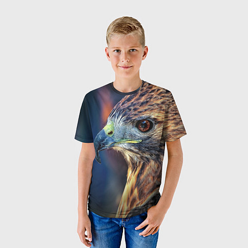 Детская футболка Беркут / 3D-принт – фото 3