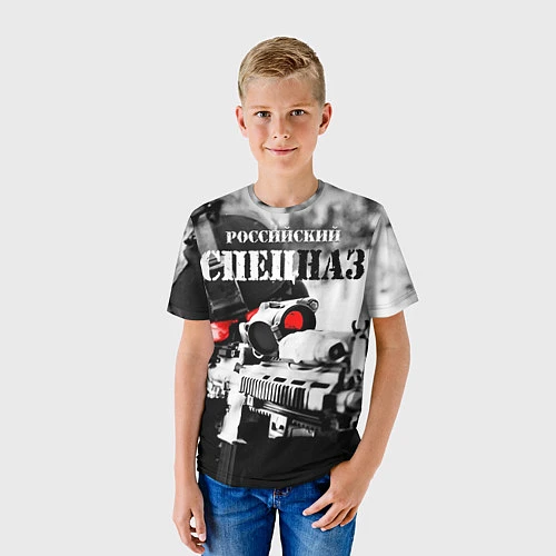 Детская футболка Спецназ 14 / 3D-принт – фото 3